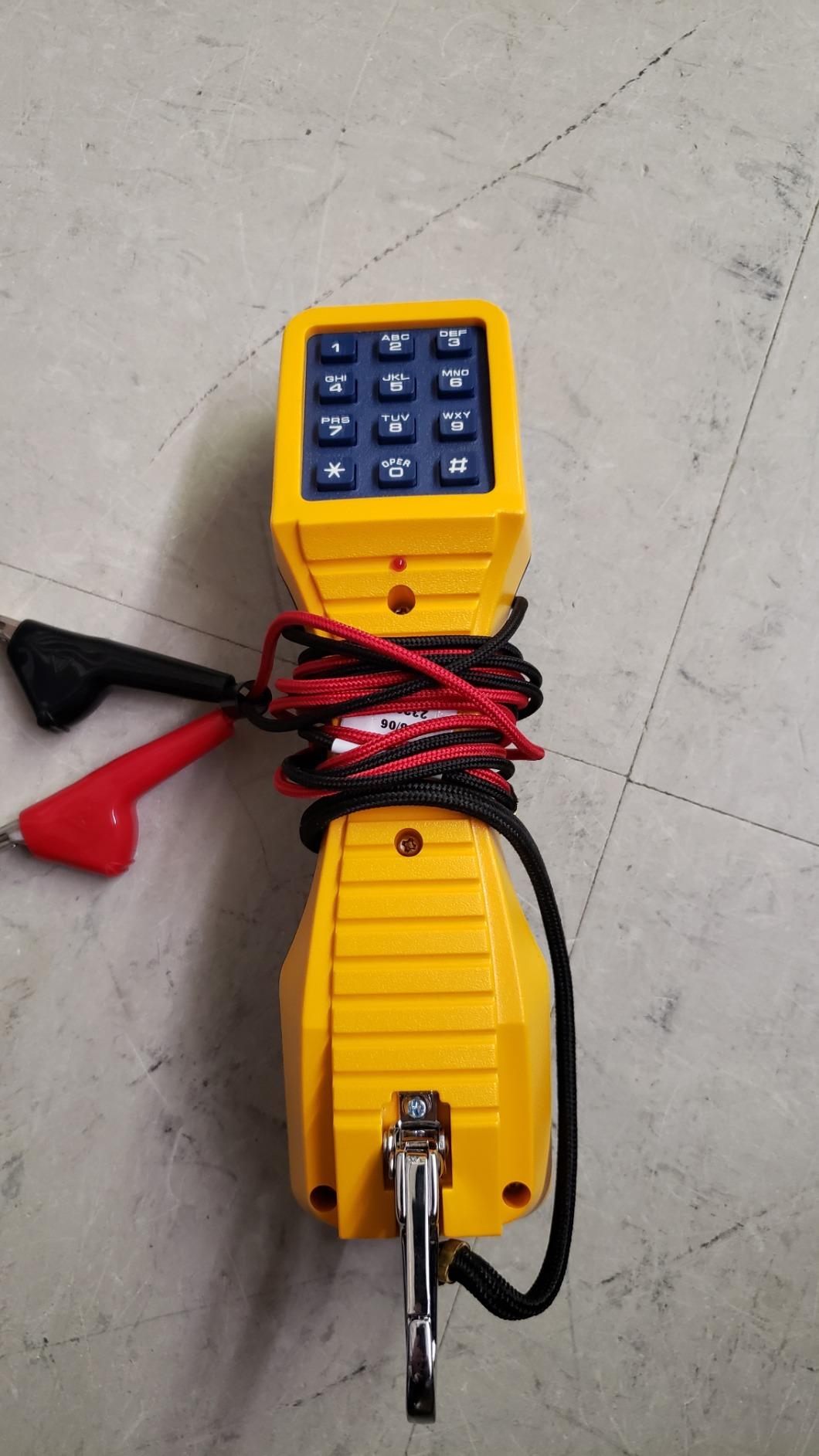 19800009 TS19 Telephone Test Set with Angled Bed-of-Nails Clips customer photo 1