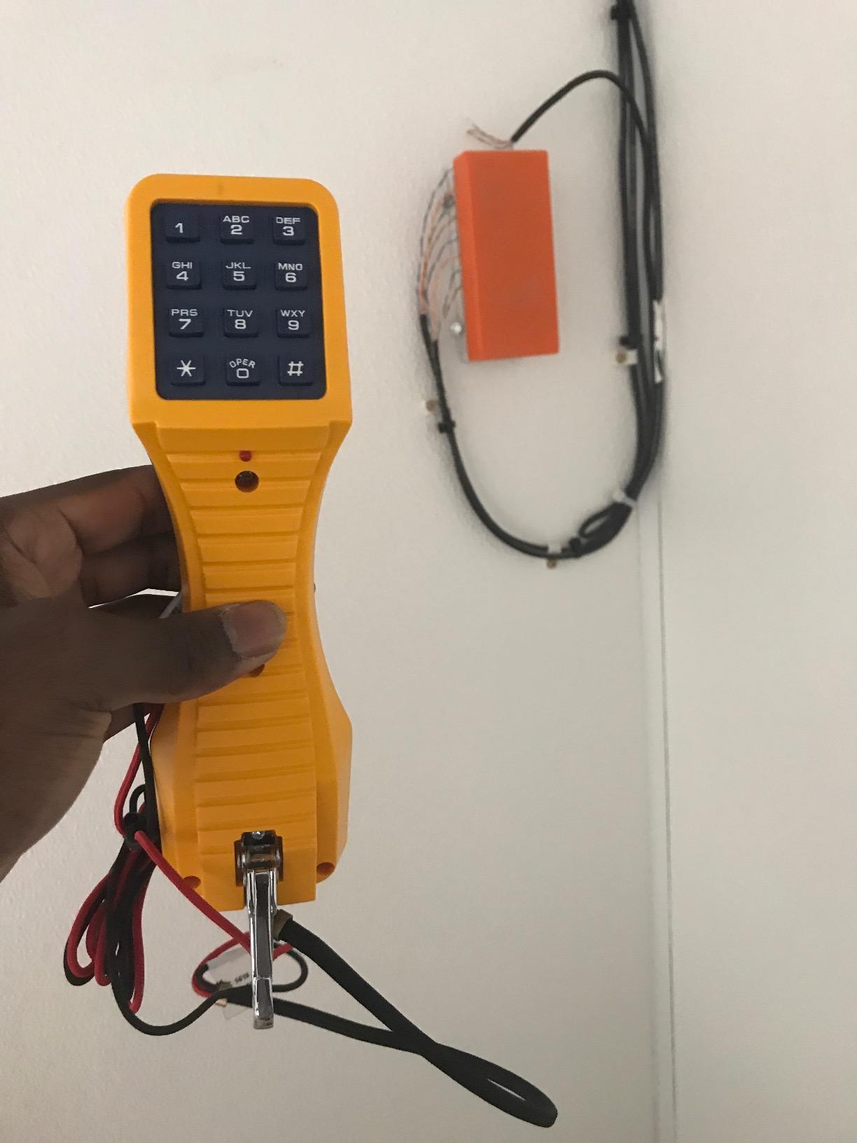 19800009 TS19 Telephone Test Set with Angled Bed-of-Nails Clips customer photo 2
