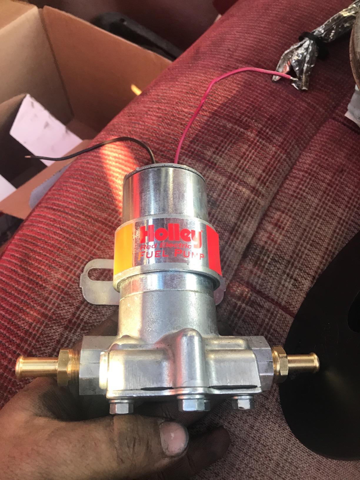 Holley 12-801-1 97 GPH RED Electric Fuel Pump customer photo 1