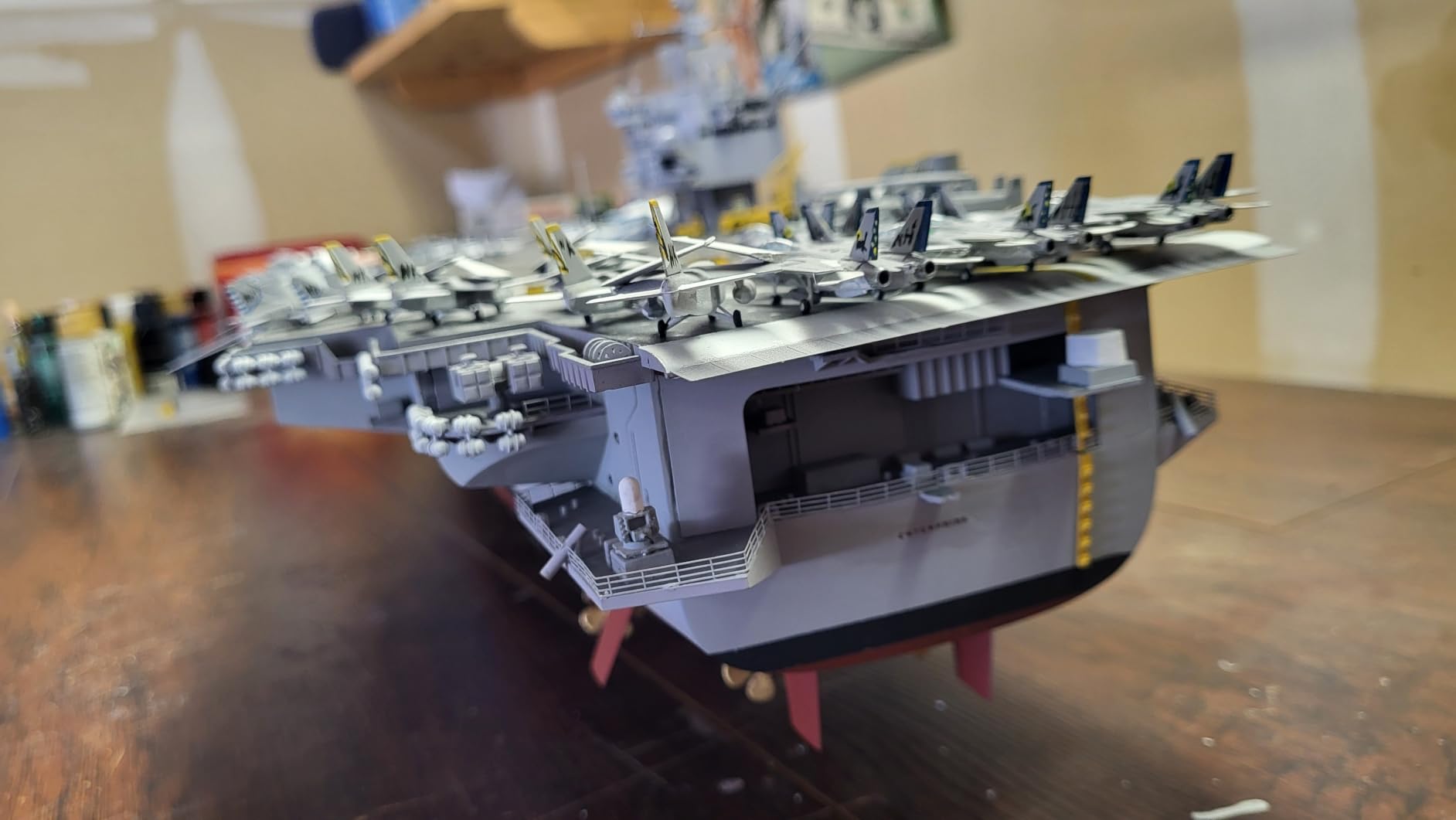 Tamiya 78007 1/350 USS Enterprise Aircraft Carrier Plastic Model Boat Kit customer photo 1