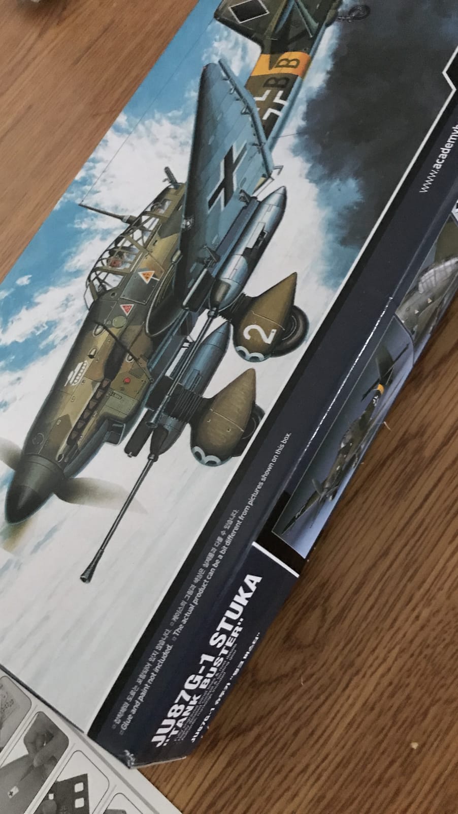 Academy JU87G-1 Stuka 'Tank Buster' Plastic Model Kit customer photo 1
