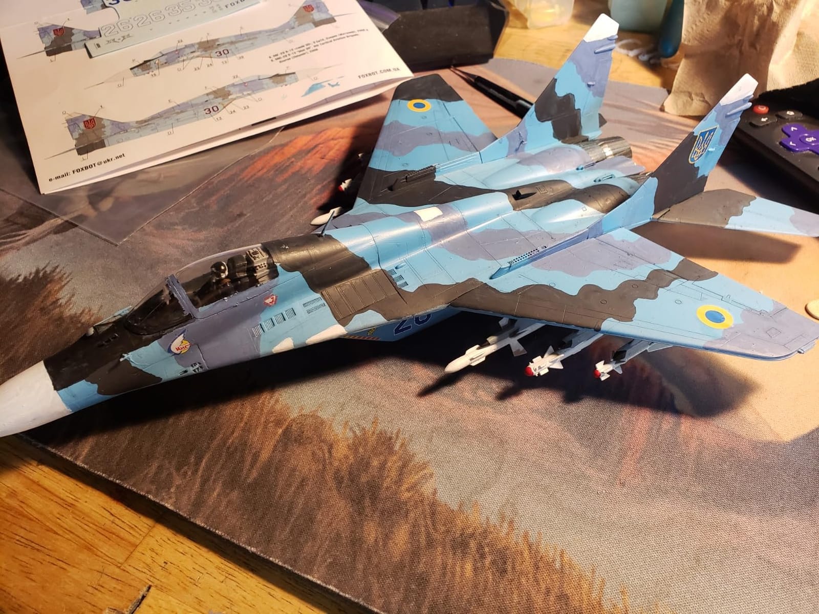 Academy 1/48 scale MIG-29A Fulcrum A customer photo 1