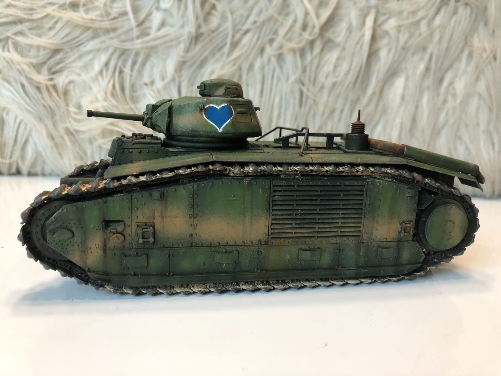 Tamiya Models French Battle Tank B1 BIS 1/35 Plastic Model Kit customer photo 1