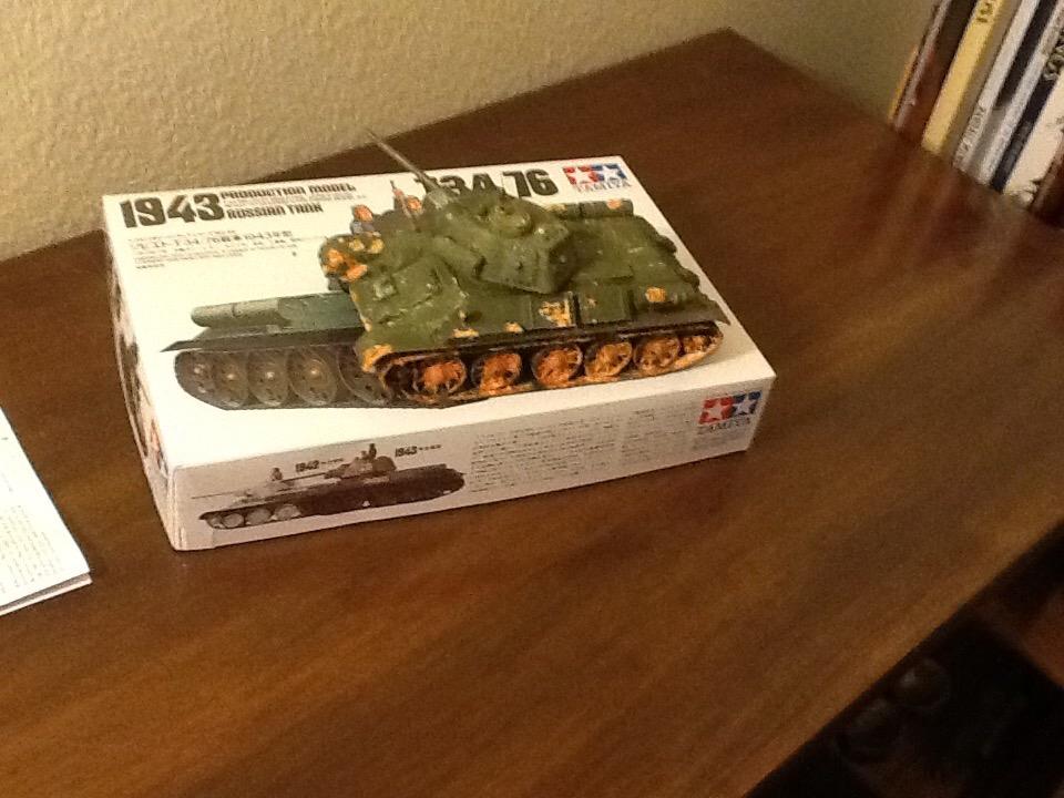 Tamiya 35059 1/35 Russian T34/76 1943 Tank Plastic Model Kit customer photo 1
