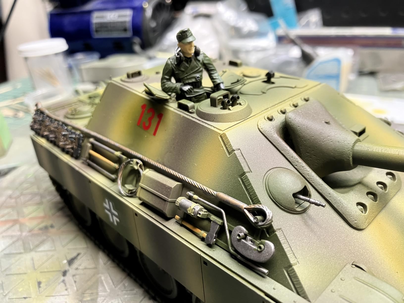 Tamiya 35203 1/35 Ger. Jagdpanther Late Version Tank Plastic Model Kit customer photo 2