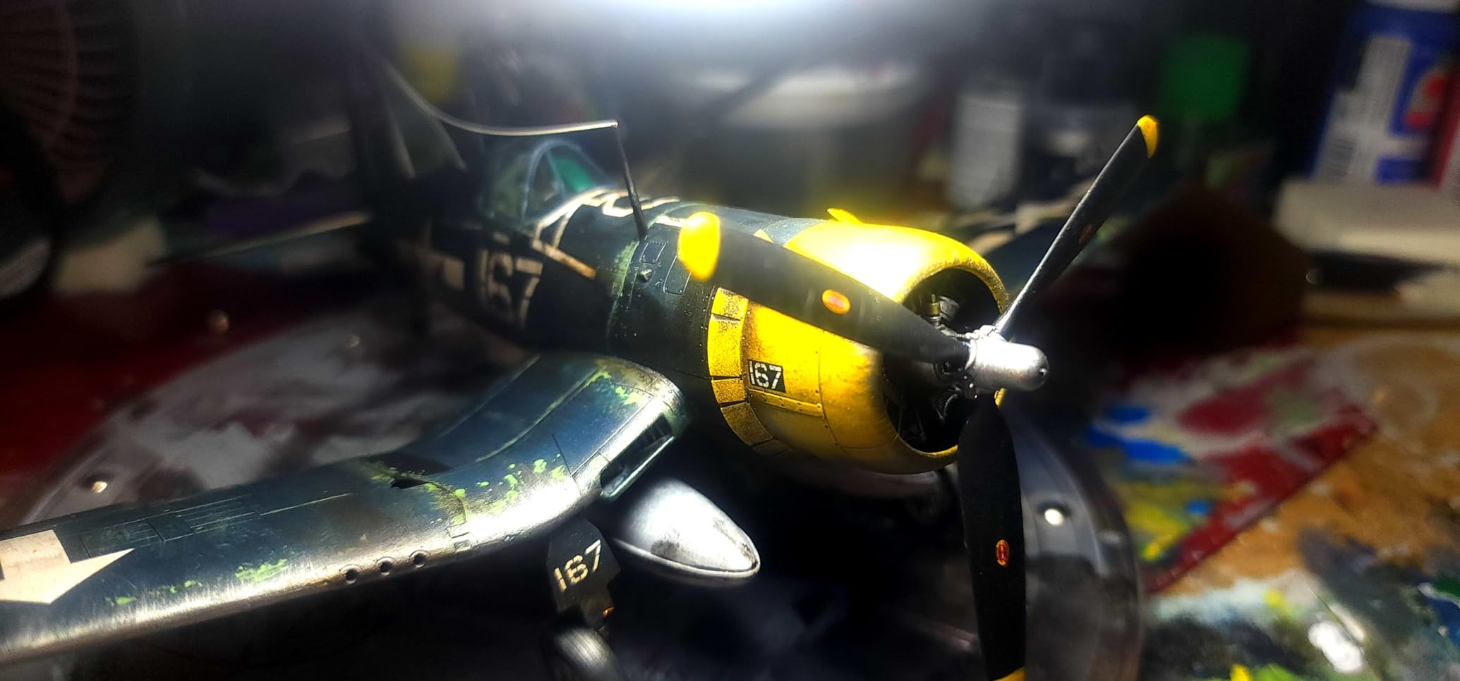 61061 1/48 Vought F4U-1D Corsair Plastic Model Airplane Kit customer photo 2