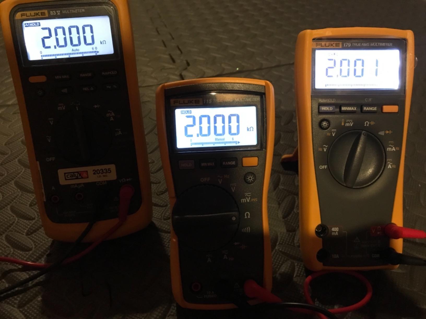 Fluke 115 Multimeter | True-RMS, 6000 Count Resolution, Field Service Technician, LED Backlight customer photo 1