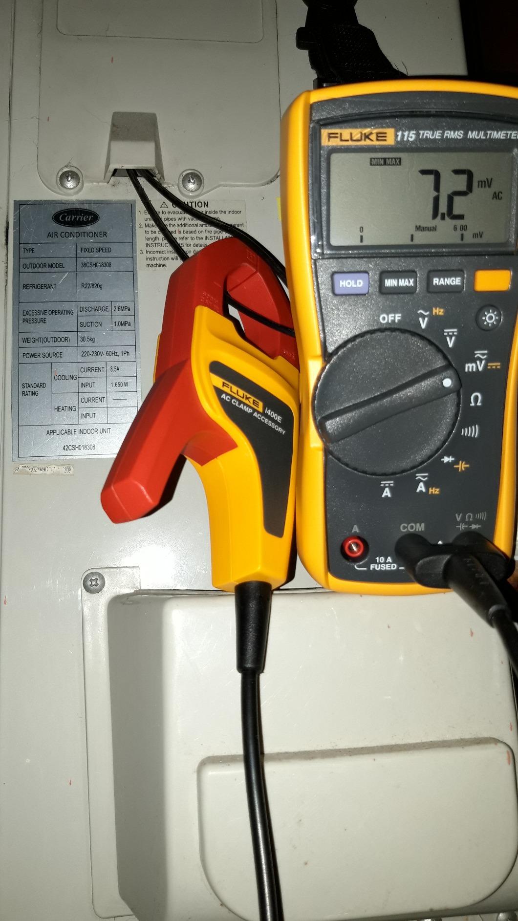 Fluke 115 Multimeter | True-RMS, 6000 Count Resolution, Field Service Technician, LED Backlight customer photo 2