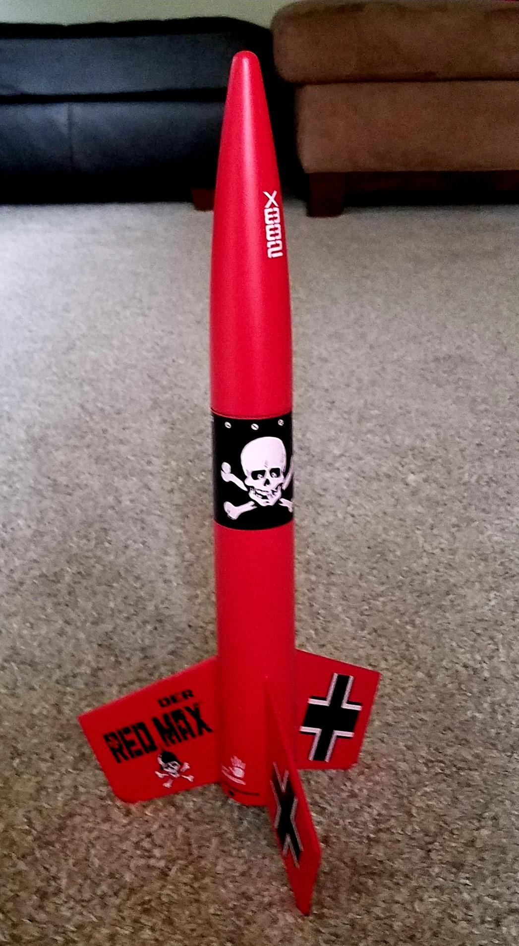 Estes 0651 Der Red Max Rocket-Building Kit, Intermediate Flying-Rocket-Model Kit for Ages 10+ customer photo 2
