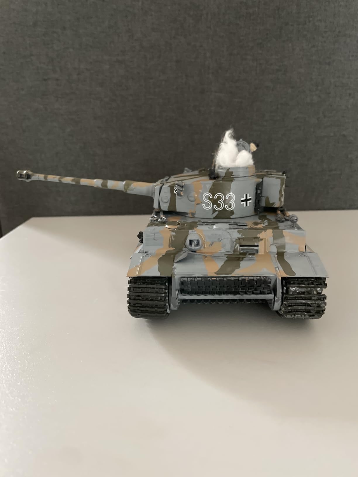 Tamiya 35216 1/35 Ger. Tiger I Early Production Tank Plastic Model Kit for Unisex Adult customer photo 1
