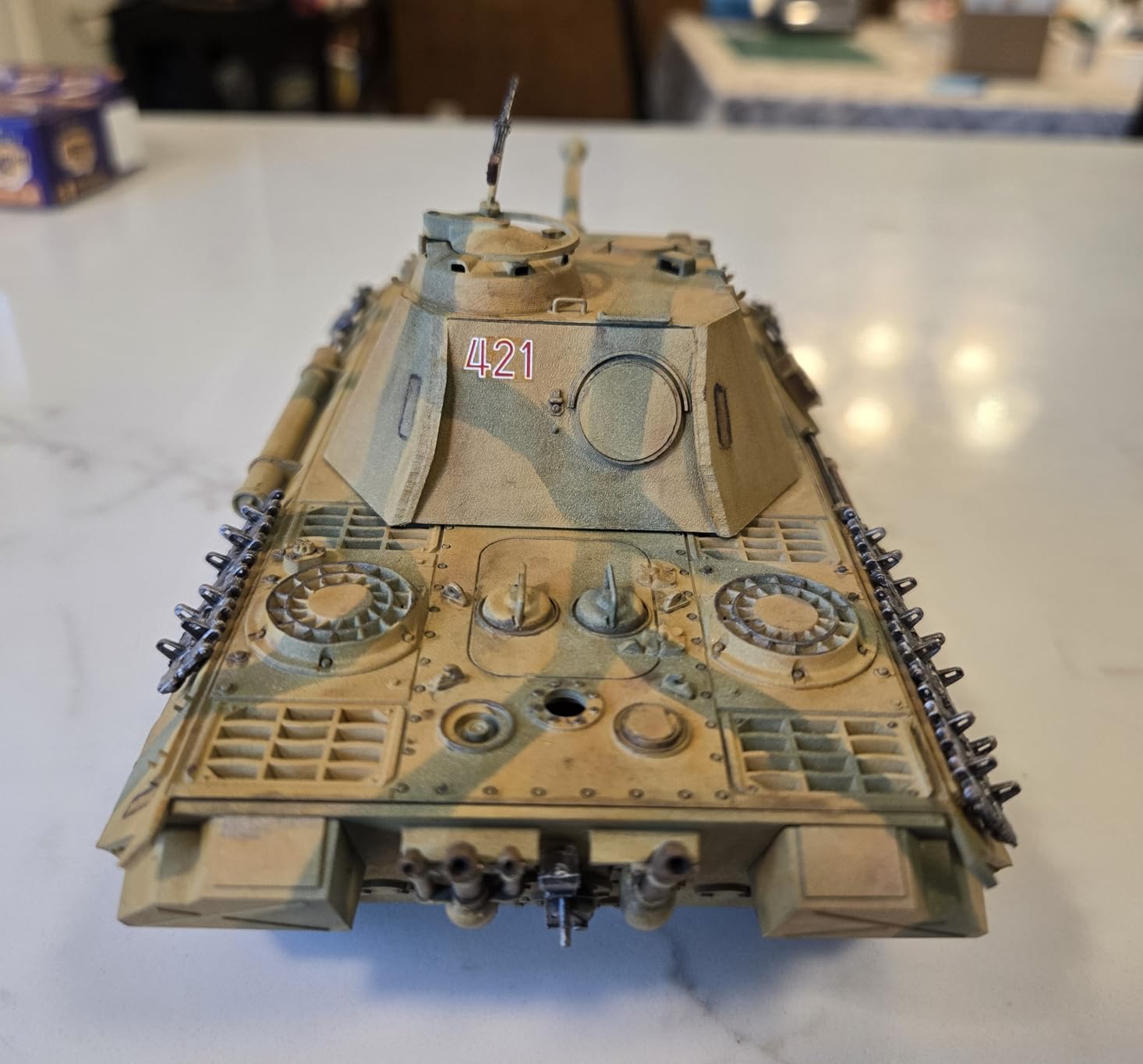 Tamiya Models German Pzkfw V Panther Ausf A Model Kit customer photo 1
