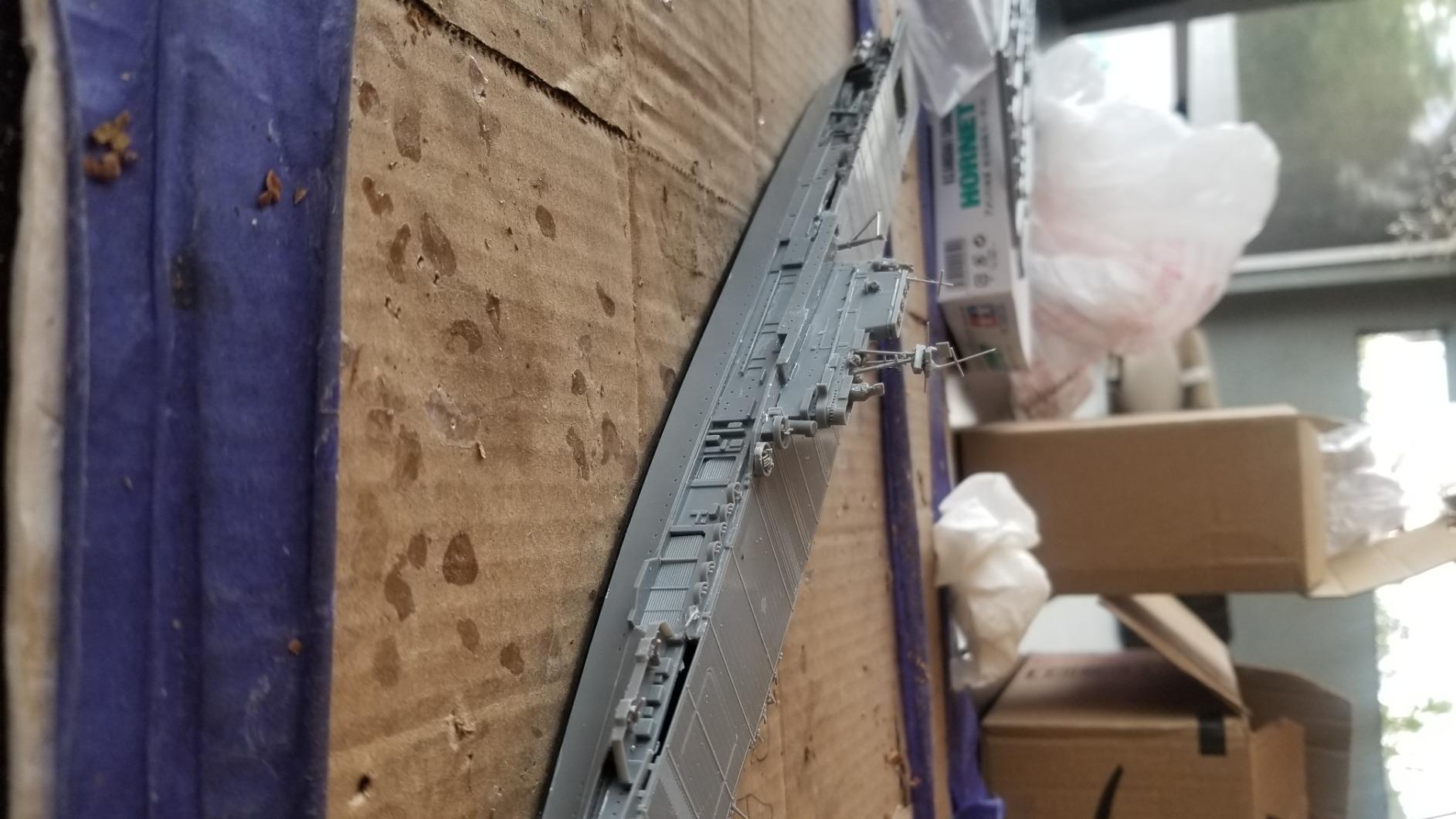 Tamiya 1/700 U.S. Aircraft Carrier Hornet Plastic Model Kit customer photo 2