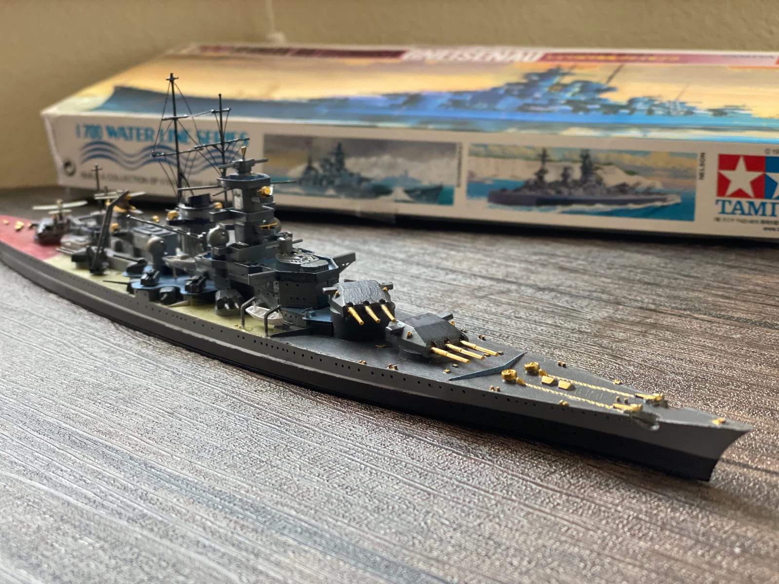 Tamiya Models Gneisenau Battleship customer photo 2