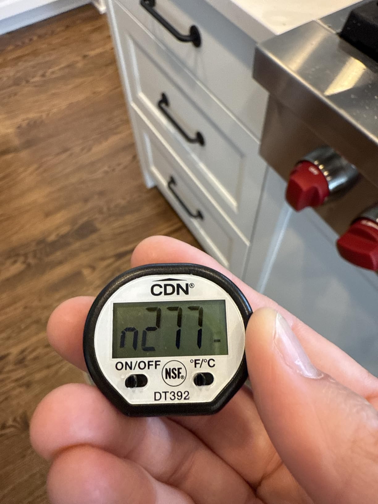 CDN Waterproof Digital Thermometer Long 4.75
