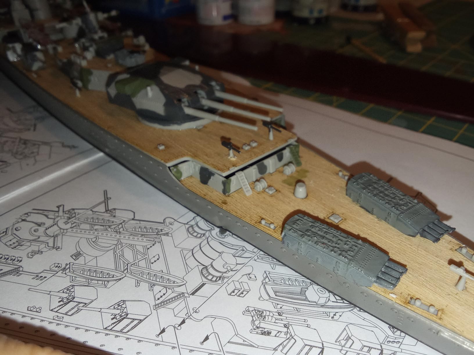Trumpeter 1/350 Scale German Admiral GRAF Spee Pocket Battleship customer photo 1