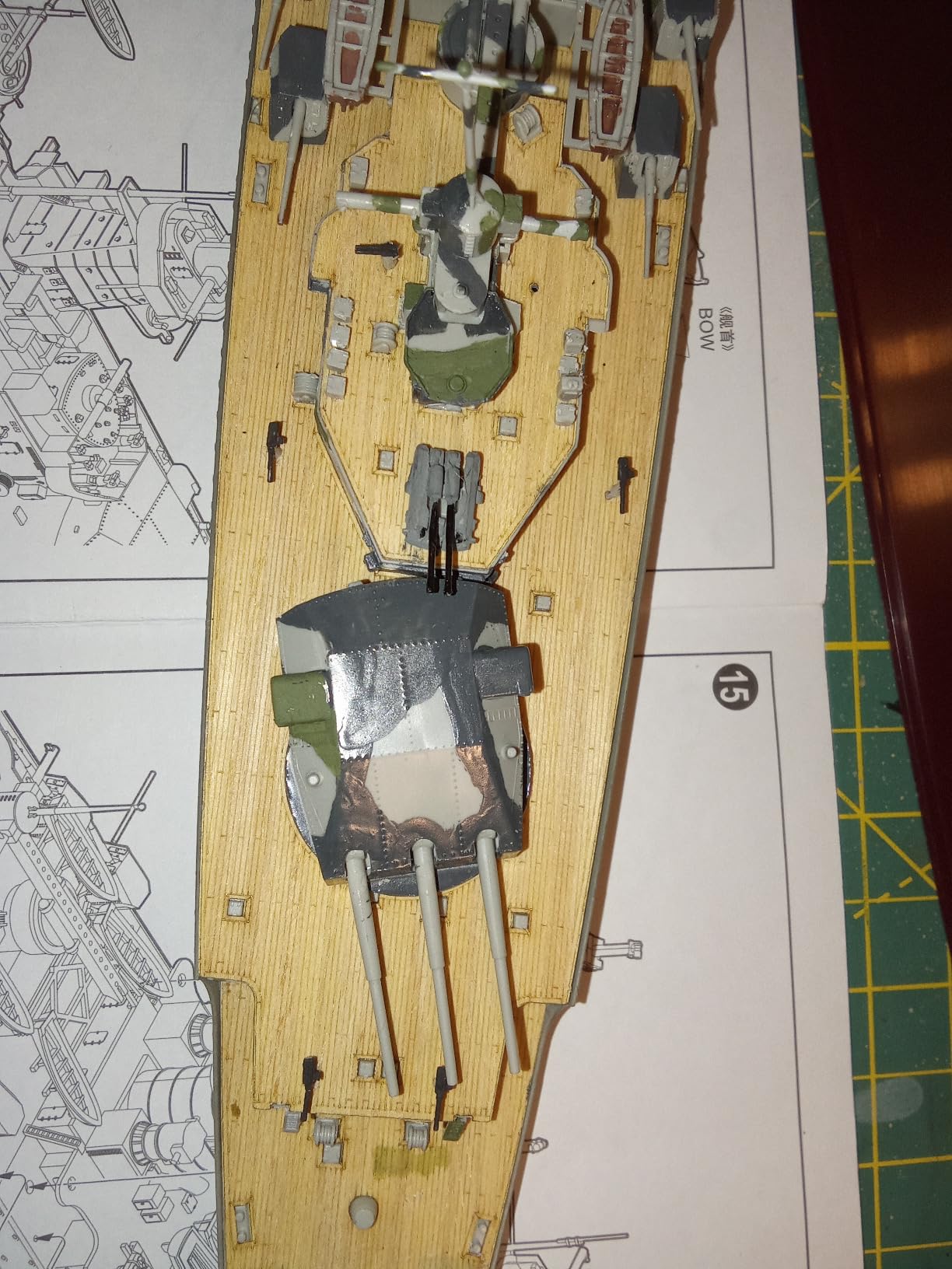 Trumpeter 1/350 Scale German Admiral GRAF Spee Pocket Battleship customer photo 2