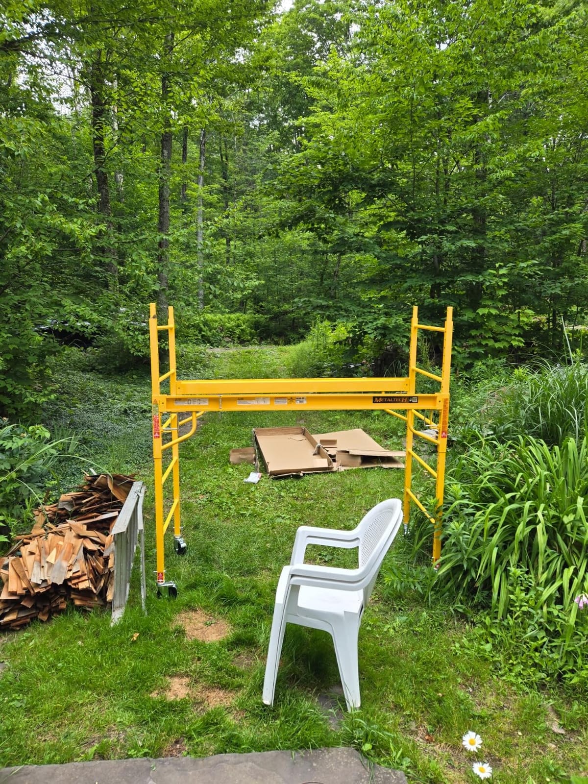 Metaltech Multipurpose 6'. Baker-Style Scaffold customer photo 2