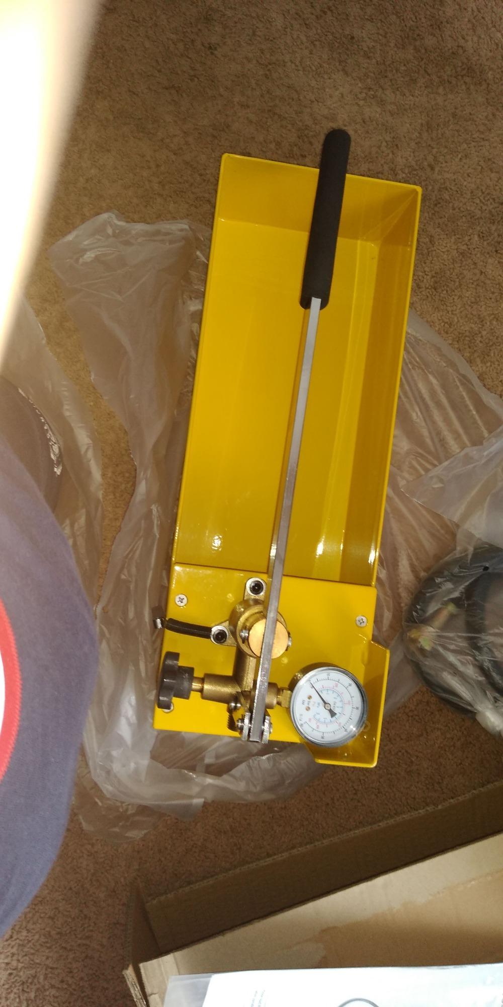 Steel Dragon Tools 50557 Model 1450 Pressure Test Pump Hydro Static 860 PSI & 3/4