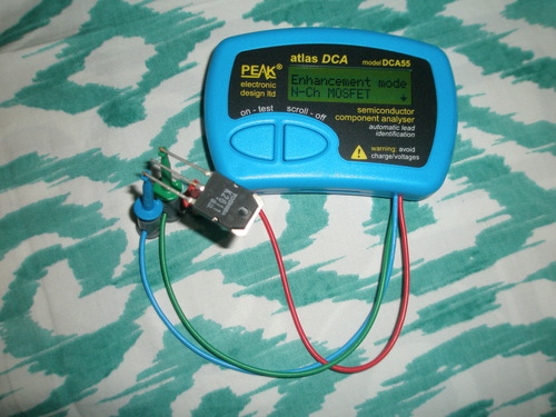 Velleman DCA55 Semiconductor Analyzer customer photo 1