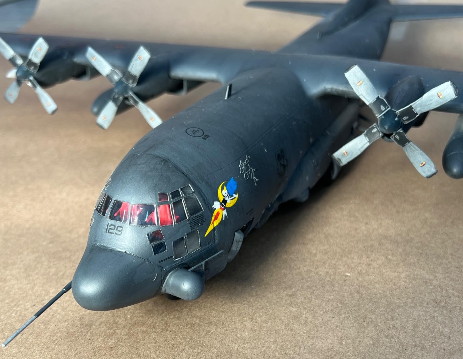 Italeri 1310S 1/72 AC-130H Spectre,Grey customer photo 2