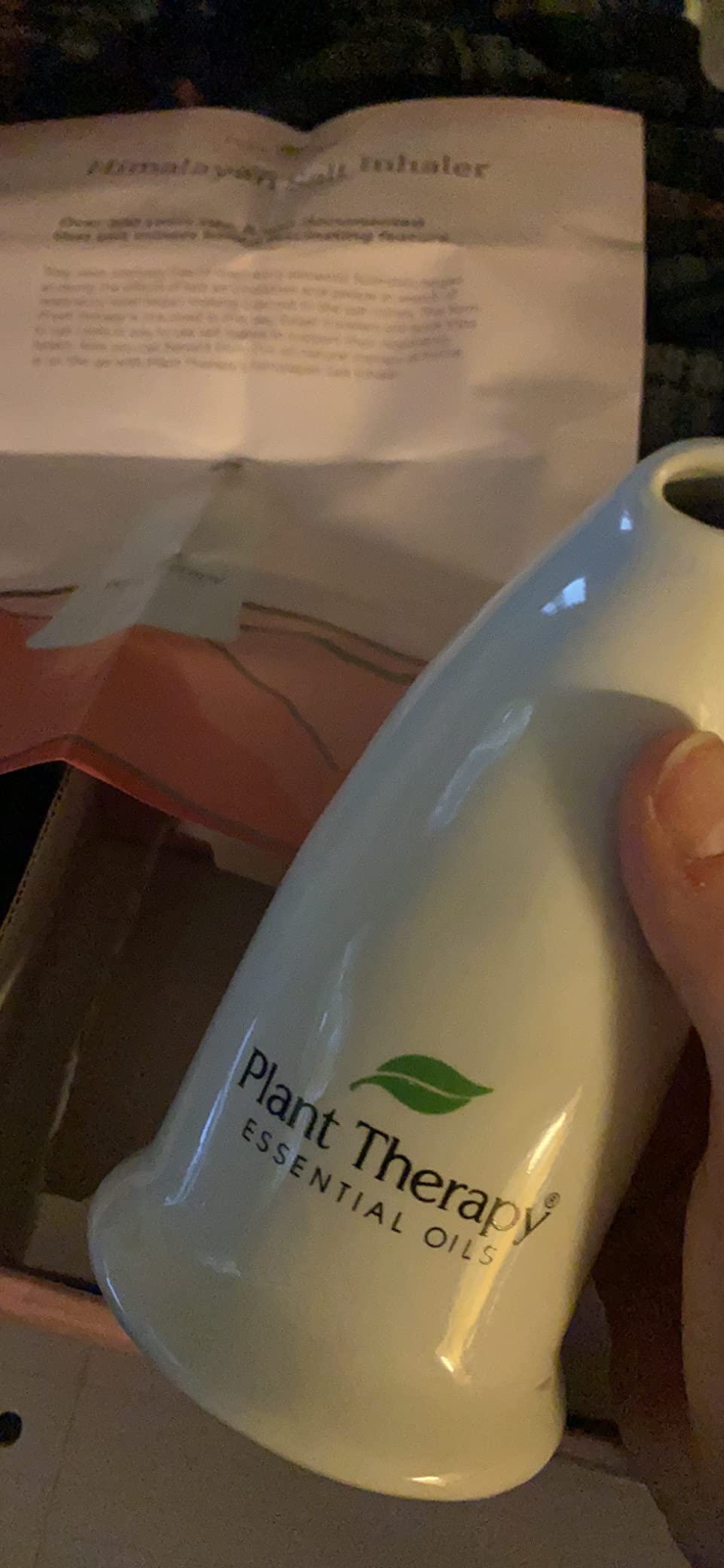 Plant Therapy Pink Himalayan Salt Inhaler | With Pink Himalayan Crystal Salt, Supports a Healthy Respiratory System customer photo 1