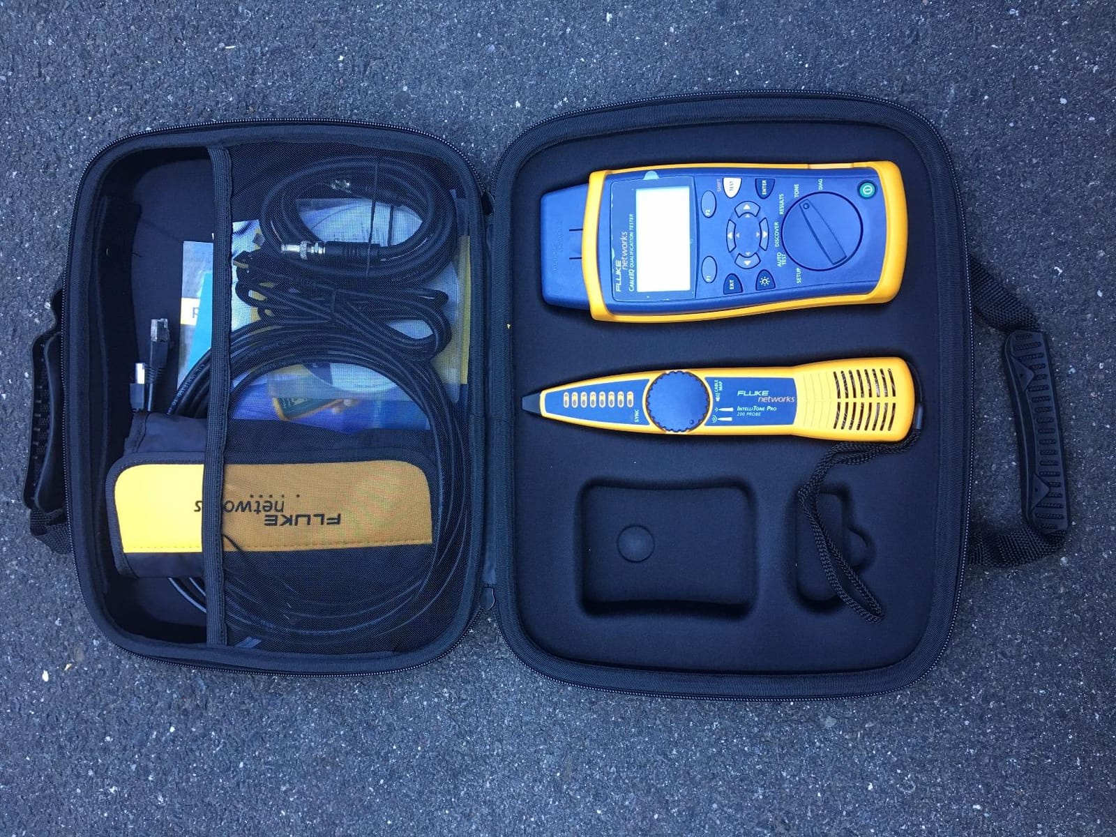CIQ-KIT Copper Qualification Tester Kit Qualifies and Troubleshoots Category 5-6A Cabling for 10/100/Gig Ethernet, Coax, and VoIP, Includes IntelliTone Pro 200 & Remote ID Kit Black customer photo 1