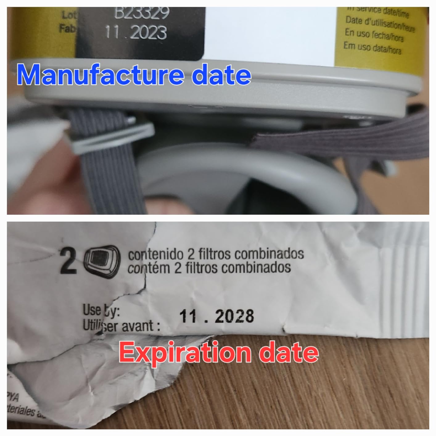 P100 Respirator Cartridge/Filter 60926, NIOSH Approved, 1 Pair | Helps Protect Against Organic Vapors, Acid Gases, Ammonia Methylamine, Formaldehyde and Particulates customer photo 1