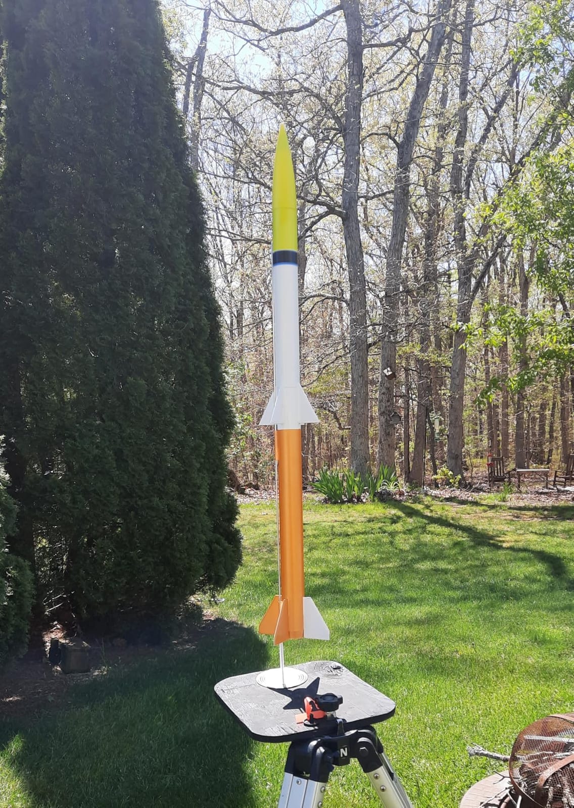 Rocketarium Flying Model Rocket Kit AMRAAM 120A. RK-1012 customer photo 1