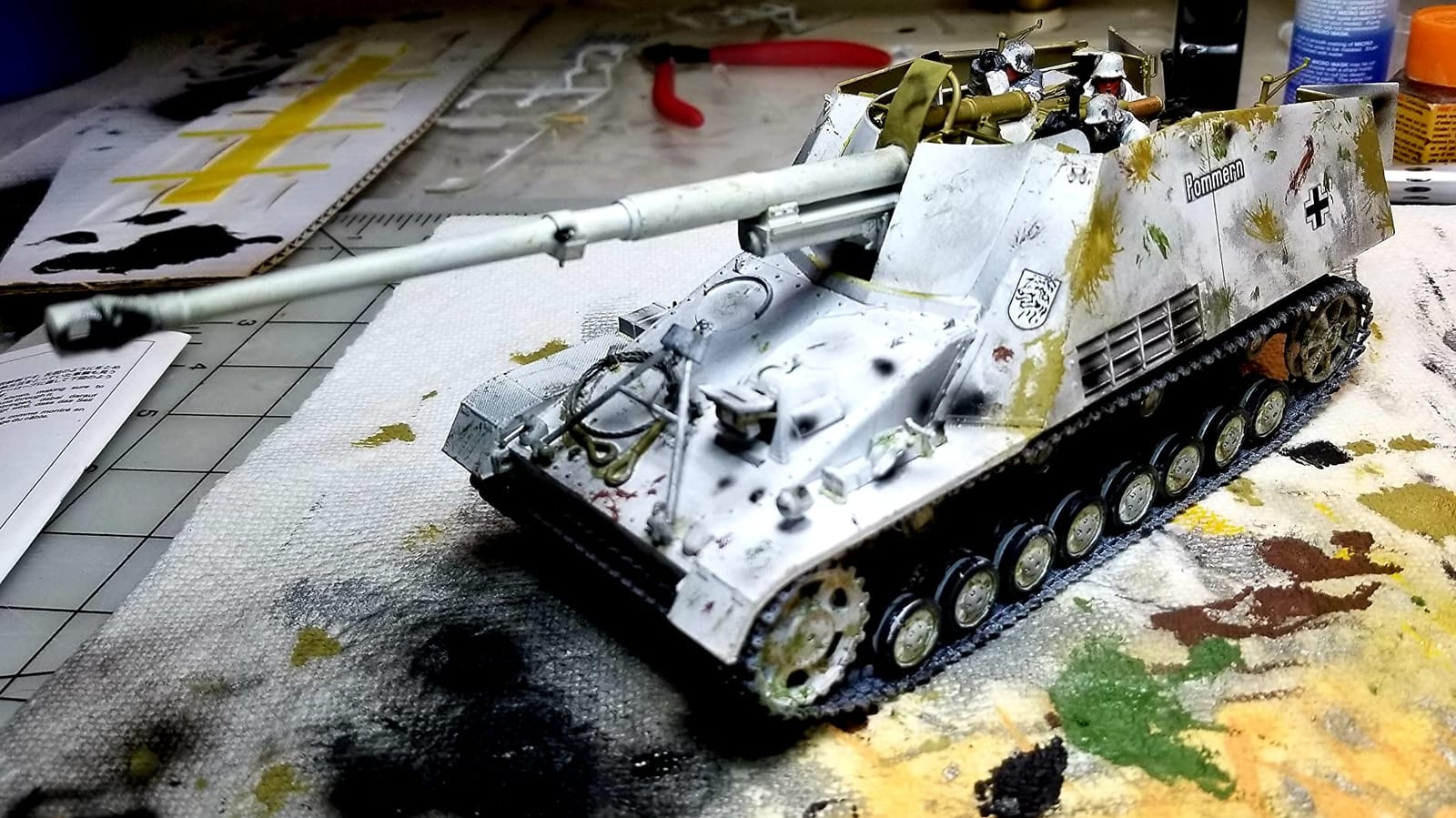 Tamiya America, Inc 35335, German Nashhorn Heavy Tank Destroyer, TAM35335 customer photo 2