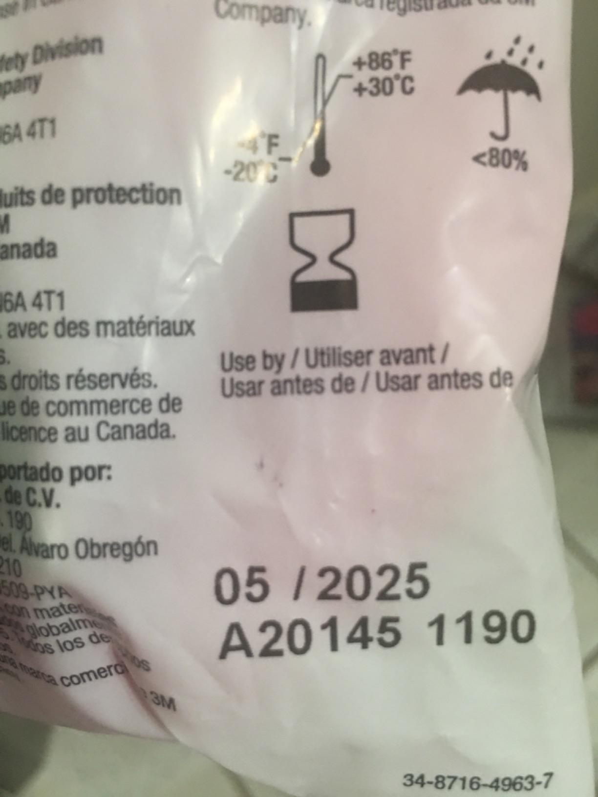 2091 P100 Particulate Filter, 3 Pairs customer photo 2