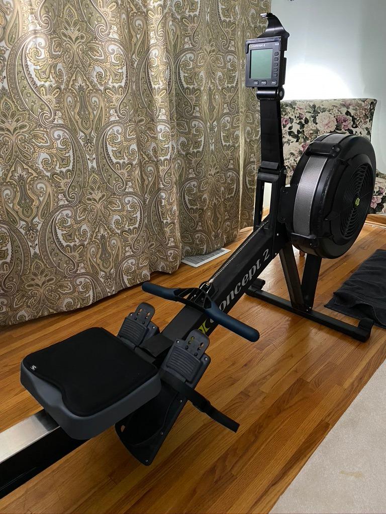 Concept2 RowErg Indoor Rowing Machine - PM5 Monitor, Device Holder, Adjustable Air Resistance, Easy Storage customer photo 1