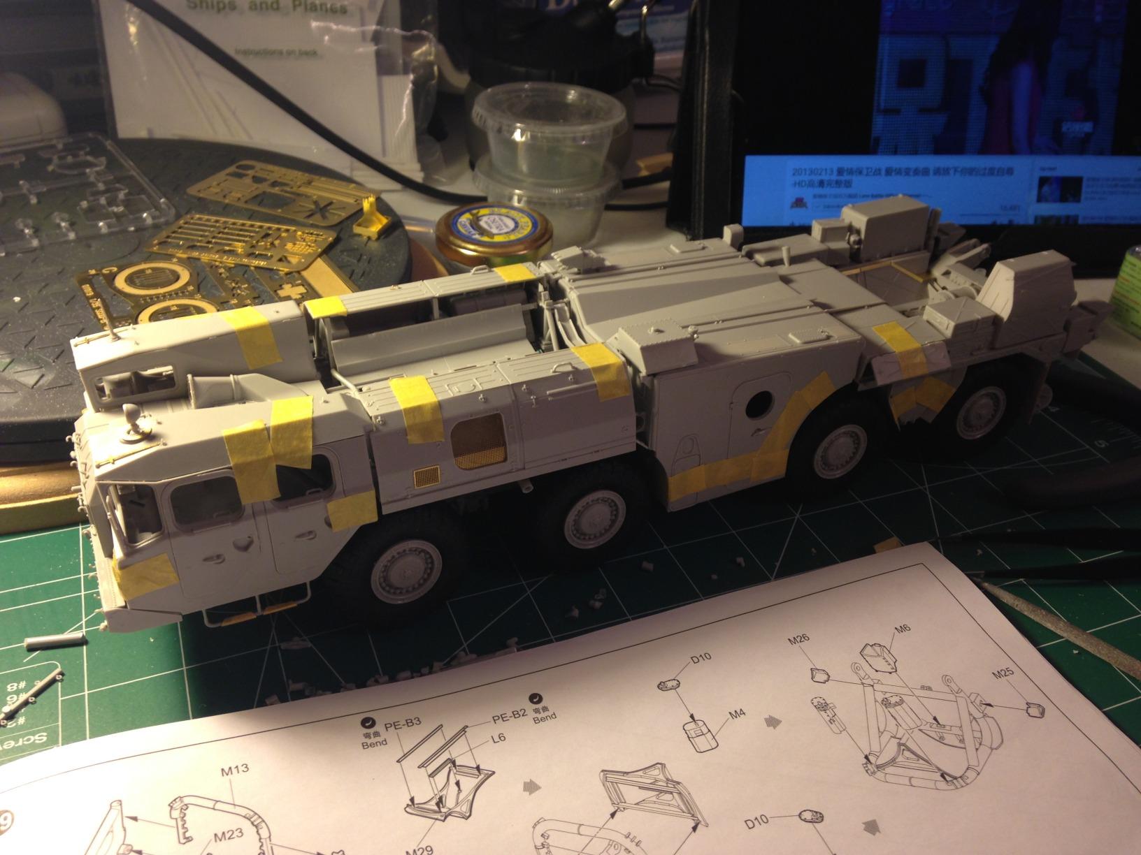 Trumpeter Soviet SS-1D Scud-C Tactical Missile Launcher Building Kit (1/35 Scale) customer photo 1