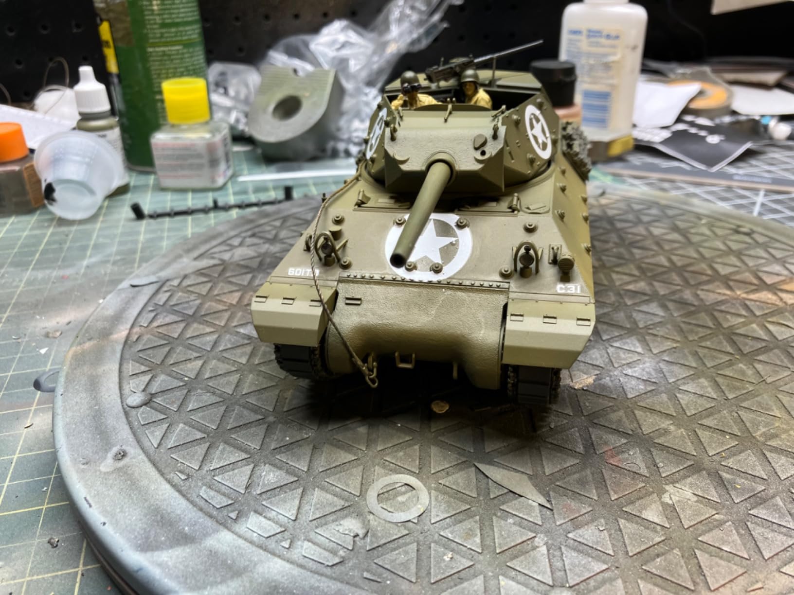 Tamiya 35350 1/35 US Tank Destroyer M10 Mid Prod Plastic Model Kit customer photo 1