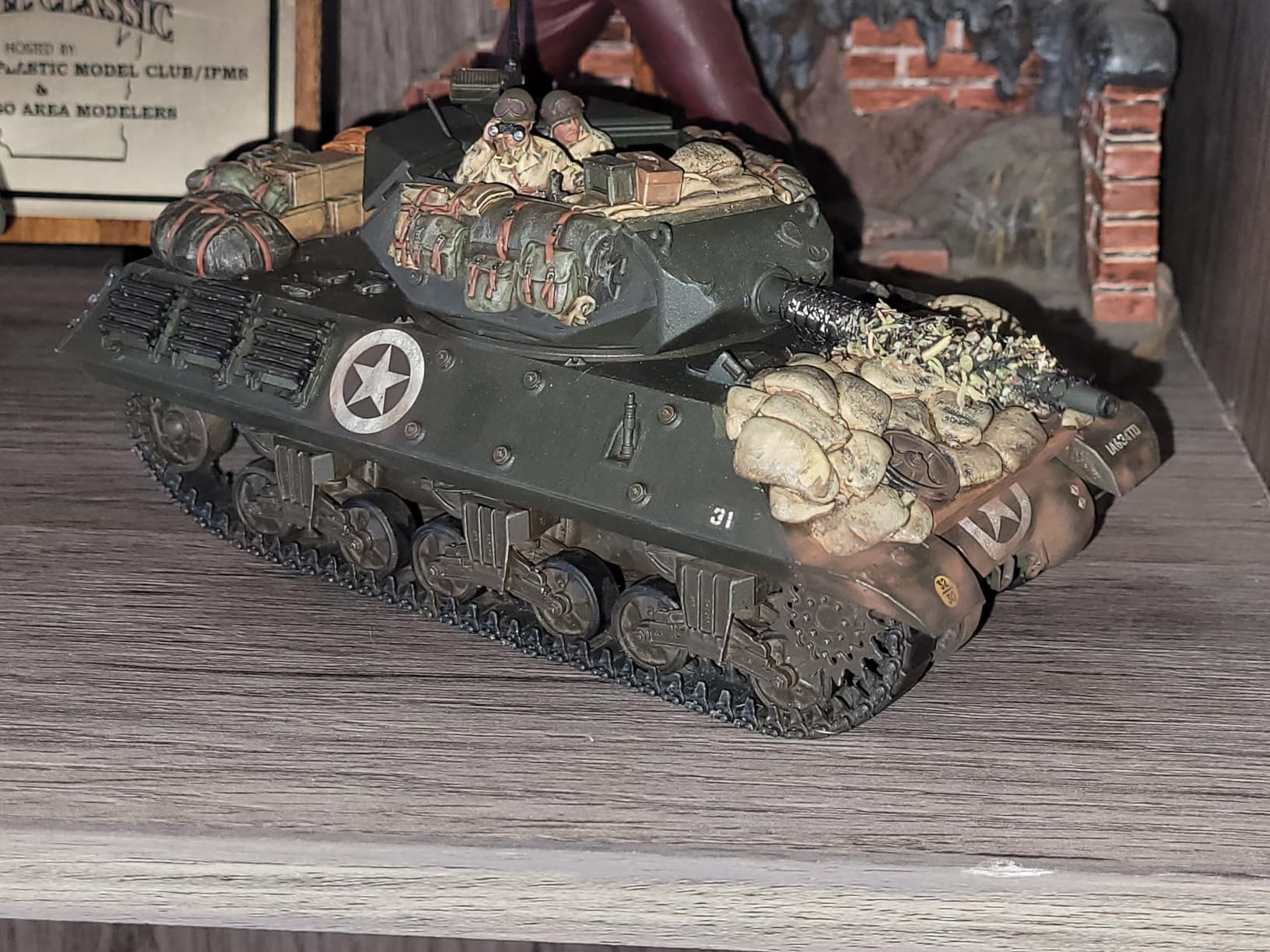 Tamiya 35350 1/35 US Tank Destroyer M10 Mid Prod Plastic Model Kit customer photo 2