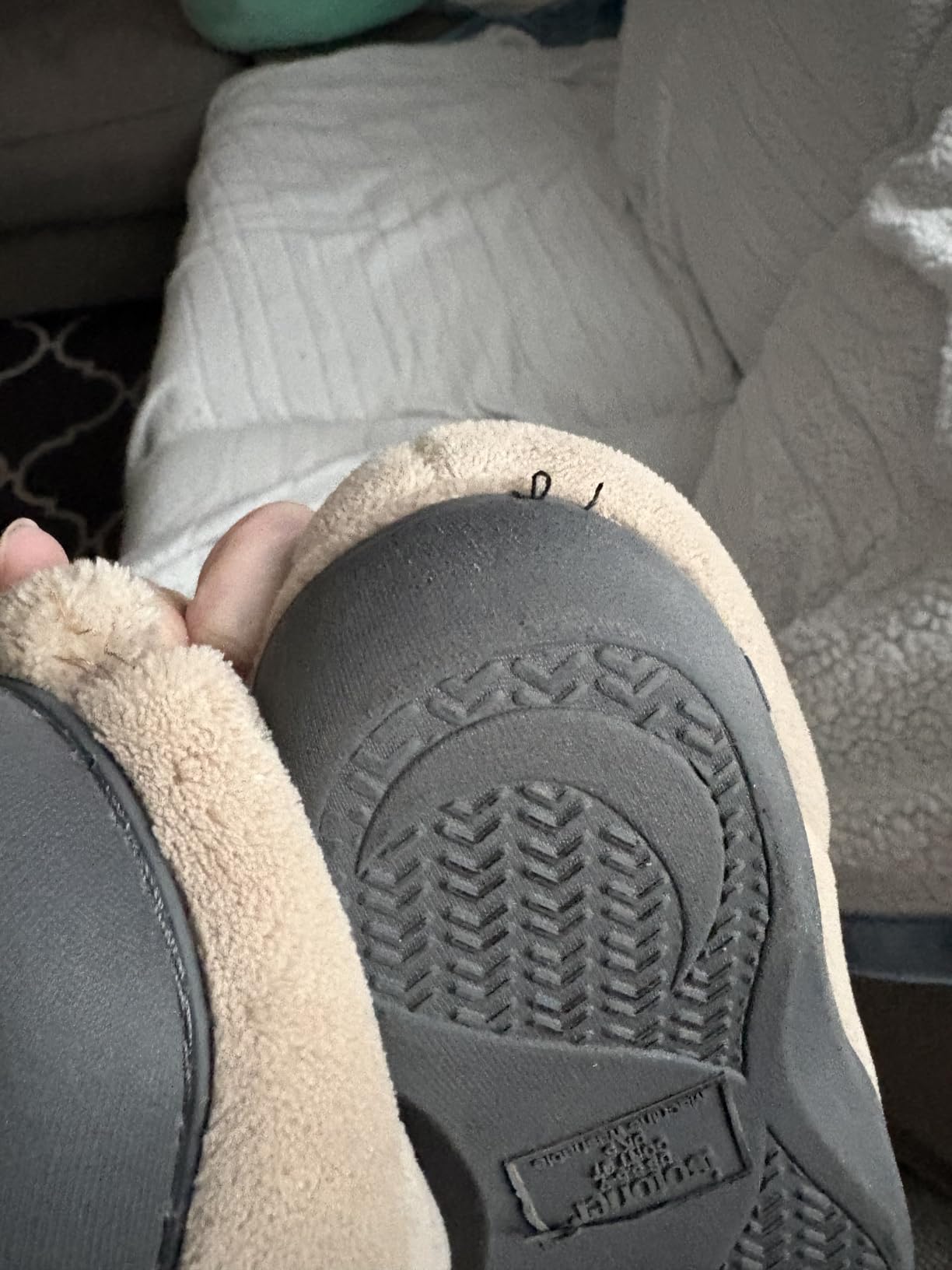 isotoner womens Classic Clog Non-slip Memory Foam Slippers customer photo 1