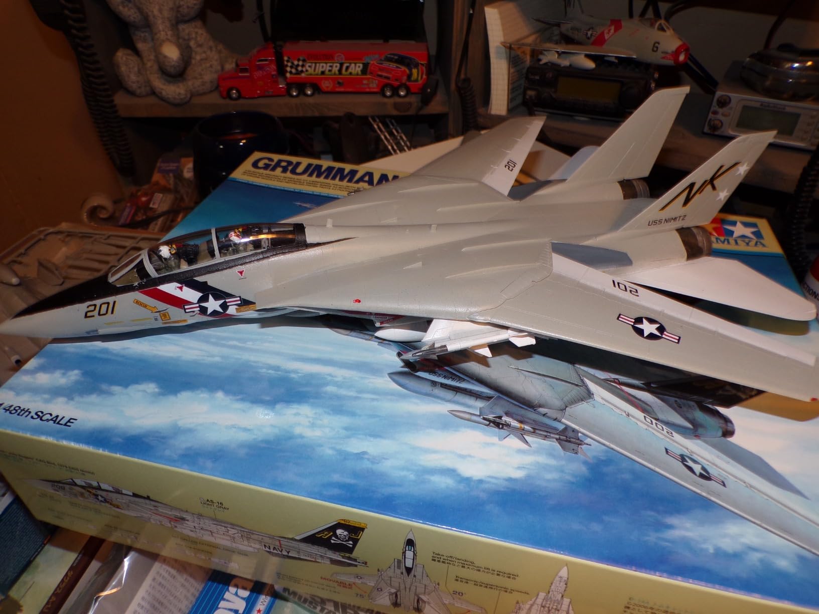 1:48 Tamiya Grumman F-14A Tomcat Model Kit customer photo 2