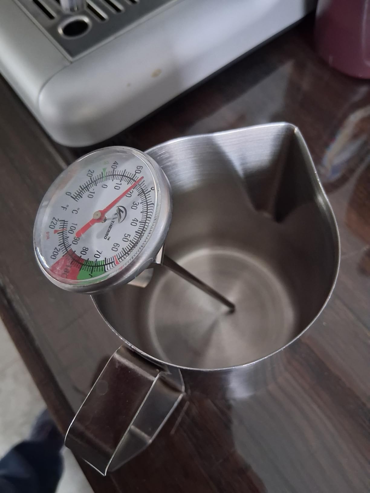 KT THERMO Instant Read 2-Inch Dial Thermometer, Best for The Coffee Drinks, Chocolate Milk Foam customer photo 2