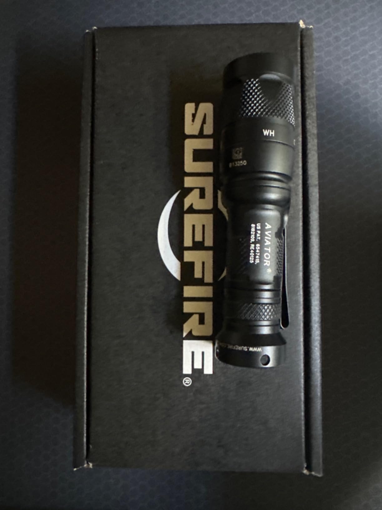SureFire LED Flashlight - Aviator 250 Lumens (White) 9,300 Candela - Black customer photo 1