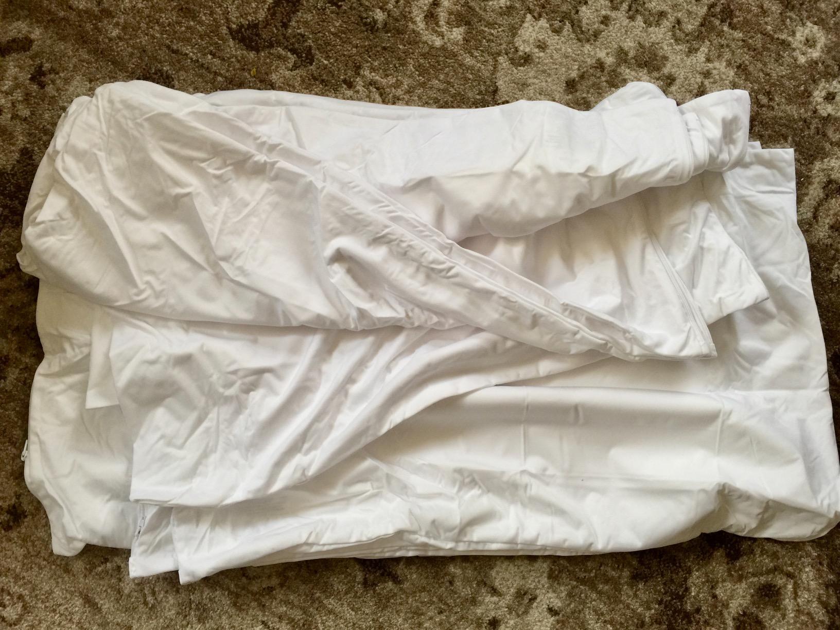 Guardmax Jersey Knitted Pillow Protector with Zipper Standard Size - 4 Pack -100% Waterproof, Bed Bug Proof, Dust Mite Proof, & Hypoallergenic Pillow Covers - Premium Zippered Pillow Cases. (20 X 26) customer photo 2