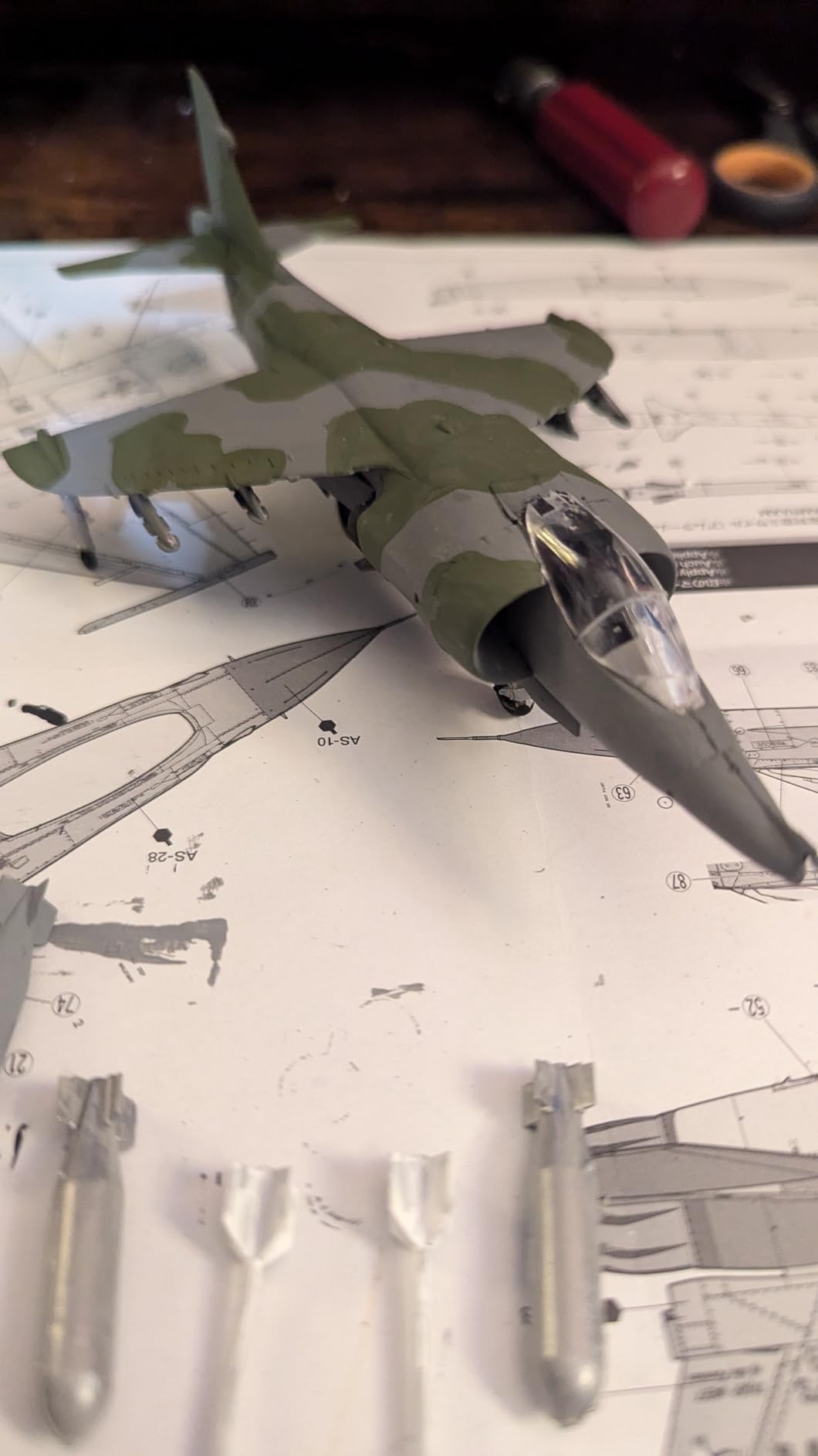 Italeri 1401S 1:72 - Harrier Gr.3 (Falklands), Multi-Color (1401) customer photo 1