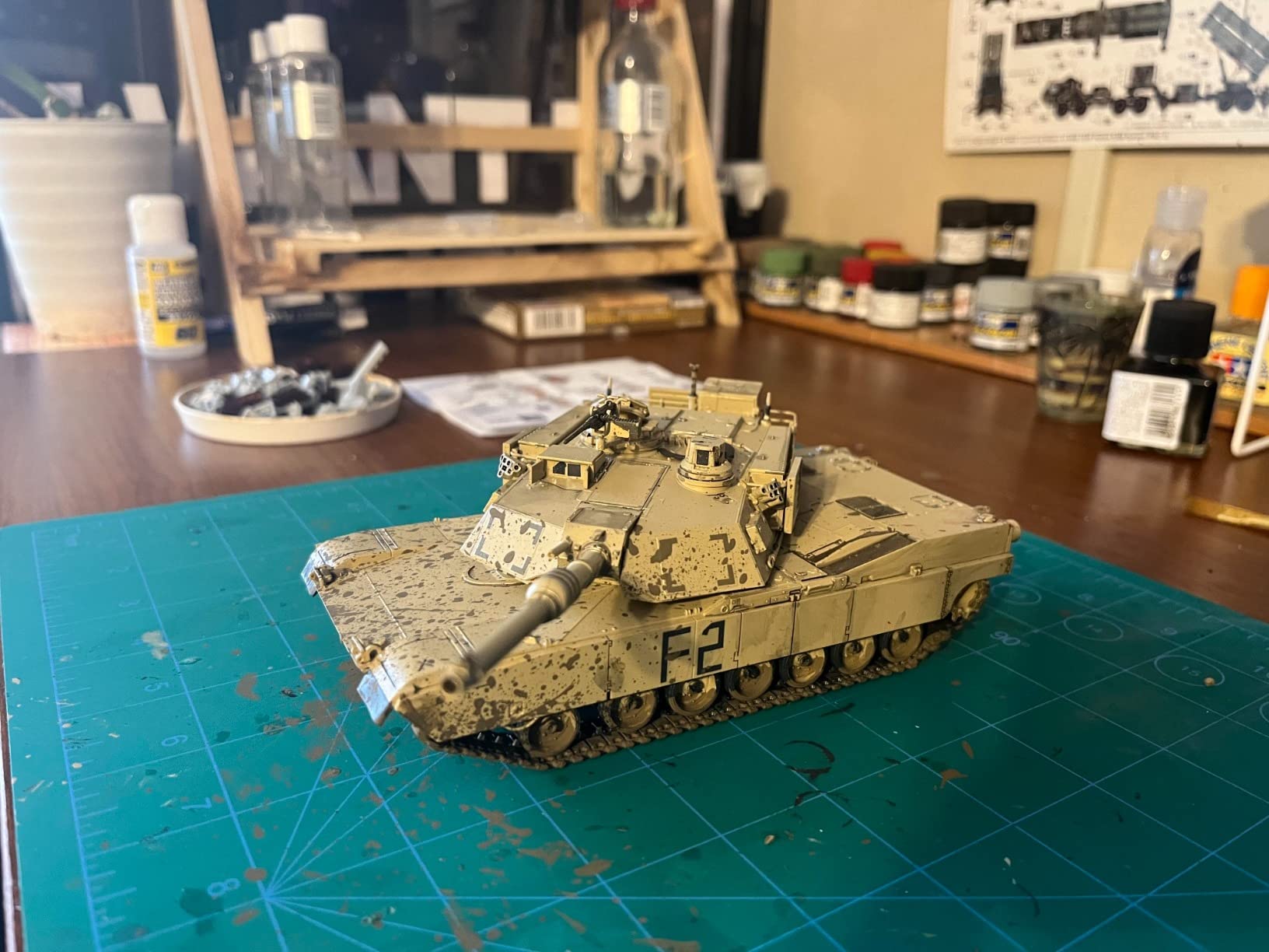 Tamiya 32592 1/48 M1A2 Abrams Plastic Model Kit customer photo 1