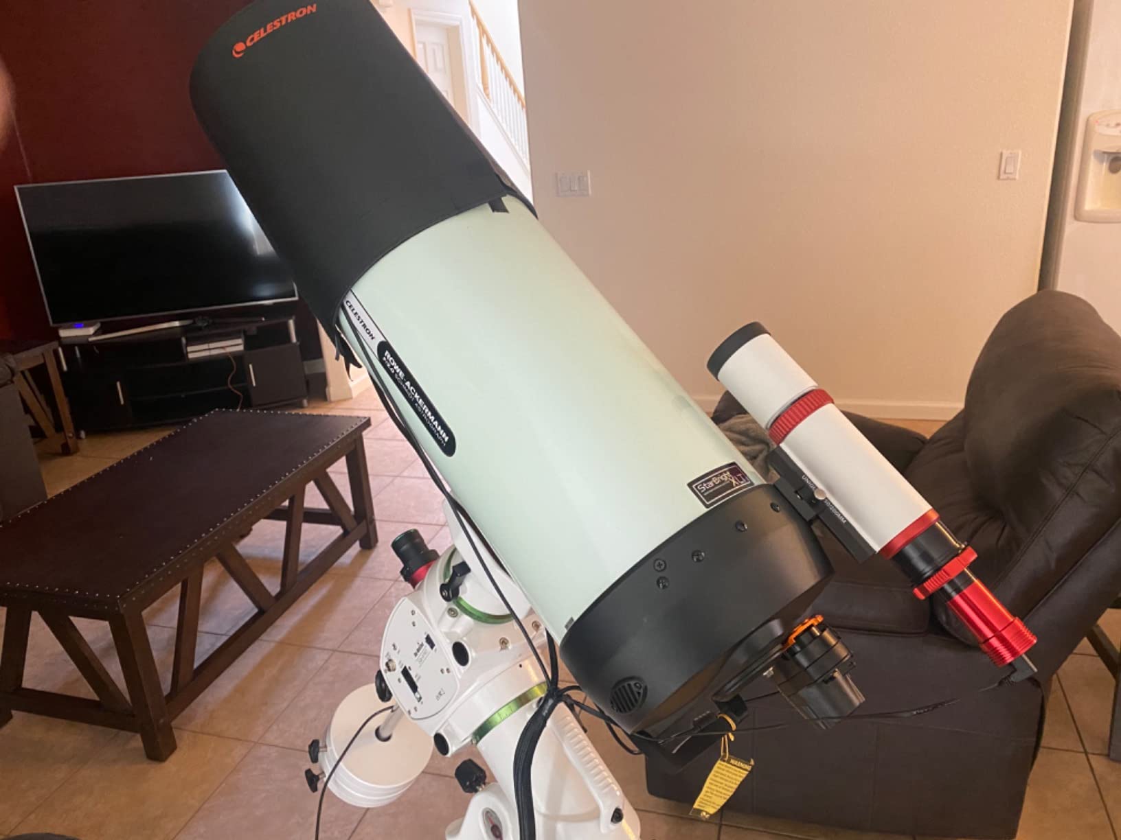 Sky-Watcher EQ6-R – Fully Computerized GoTo German Equatorial Telescope Mount – Belt-driven, Motorized, Computerized Hand Controller with 42,900+ Celestial Object Database customer photo 1