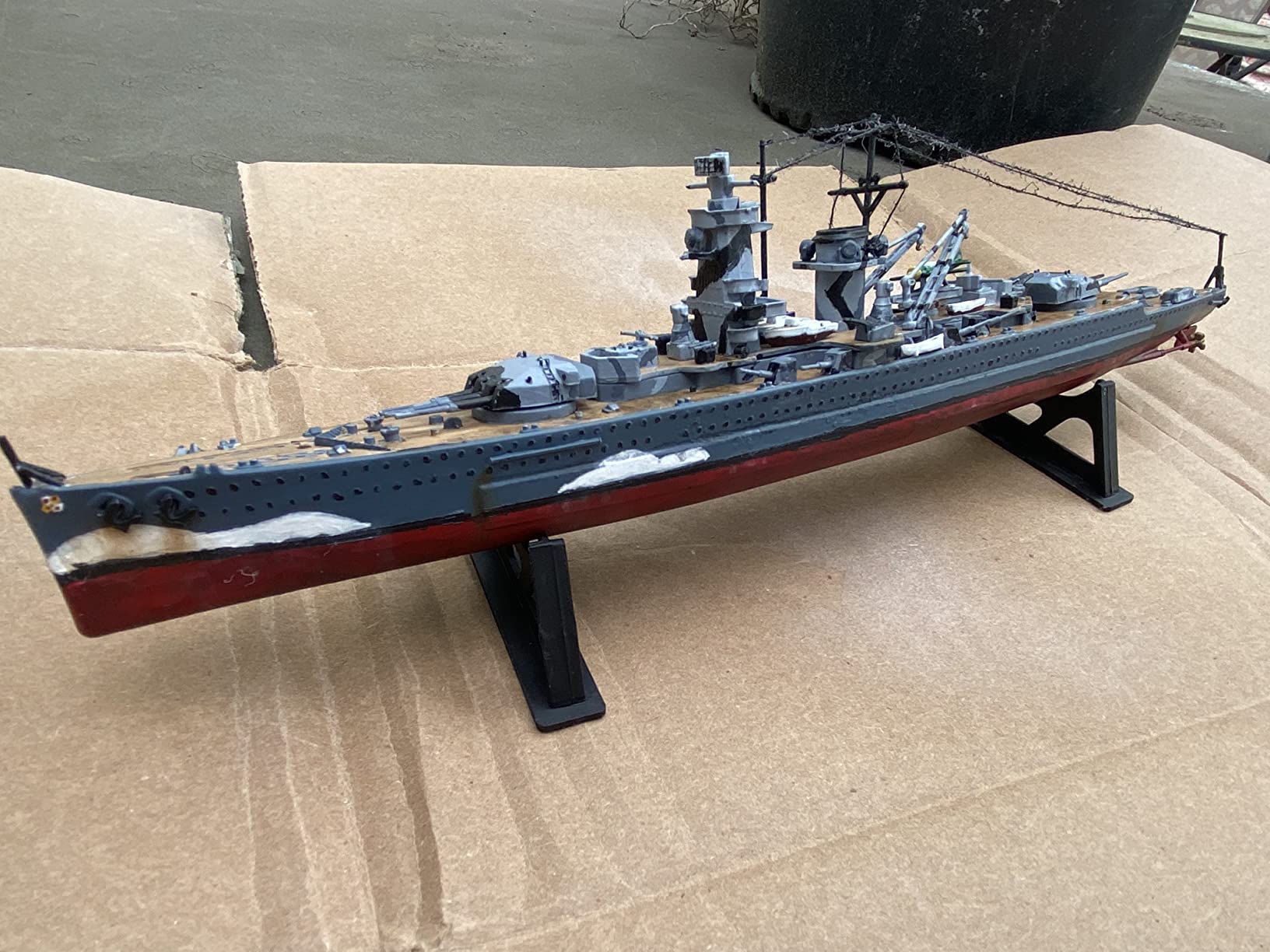 Airfix Ship Model Kit Vintage Classics - A04202V HMS Hood, Plastic Watercraft Model Kits for Adults & Kids Ages 8+, Skill Level 2, 1:600 Scale WW2 Warship Models, Miniature Battleship Navy Gifts customer photo 2