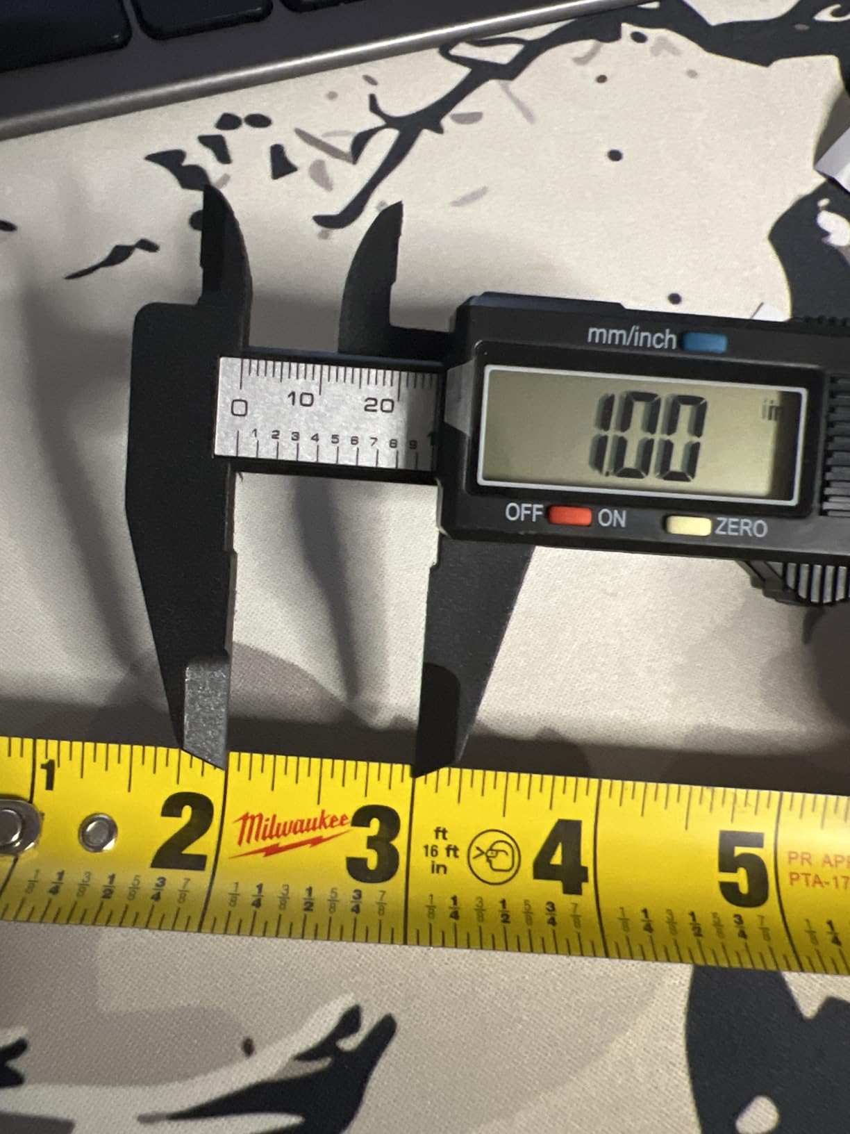 Digital Caliper, Adoric Calipers 0-6 Inch, Inch/mm Conversion, Large LCD customer photo 2