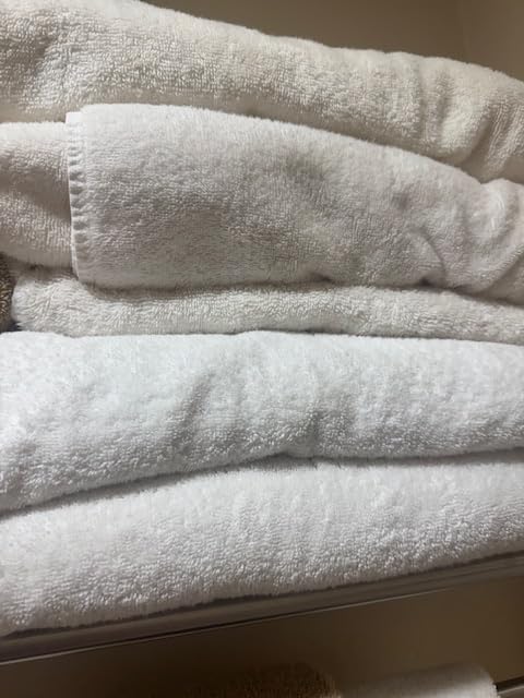 Hawmam Linen White Bath Towels 4 Pack 27 x 54 Inches 100% Turkish Cotton customer photo 2