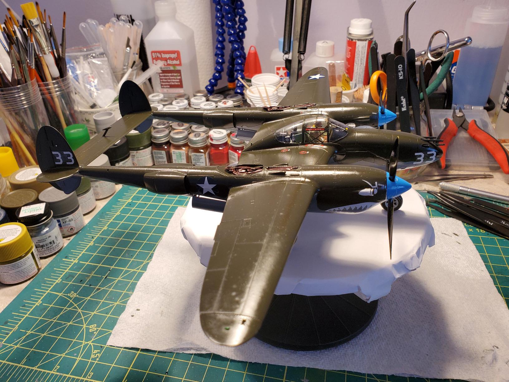 TAMIYA USA TAM61120 1/48 Lockheed P-38 F/G Lightning customer photo 1