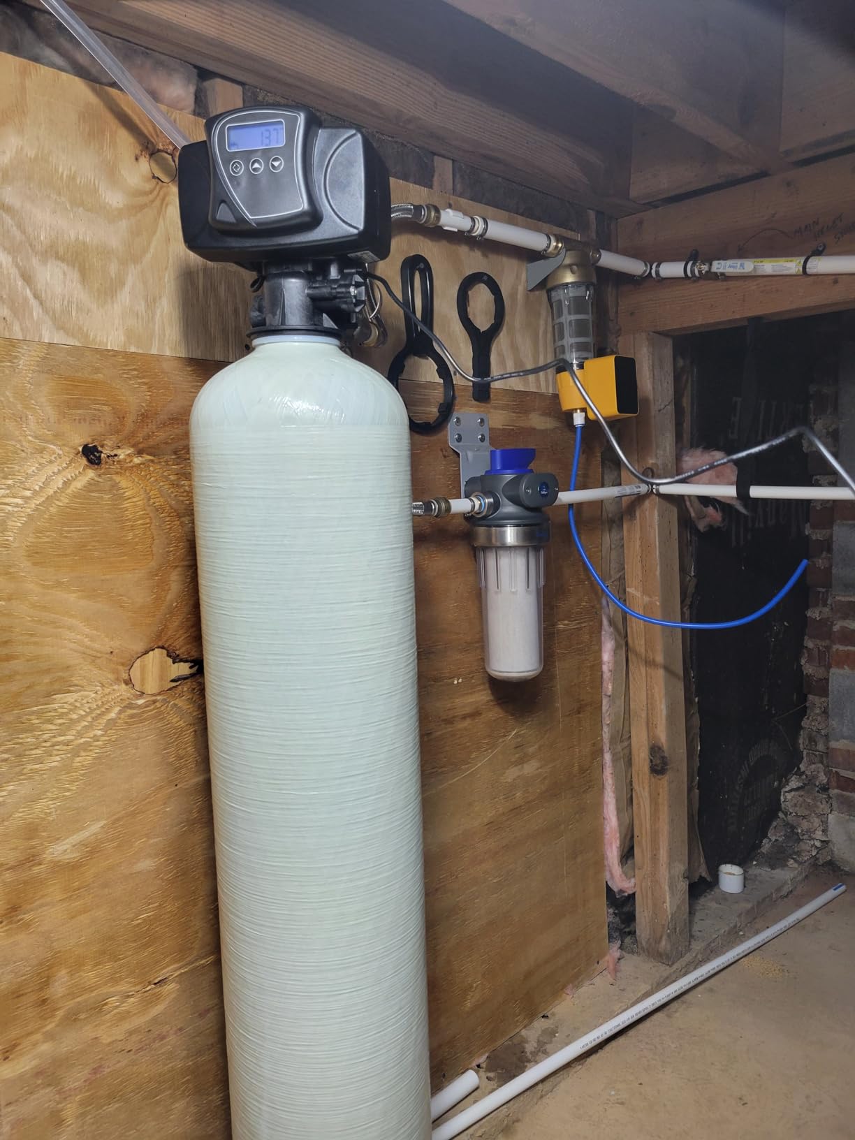AFWFilters Digital pH 10 Water Neutralizer Backwashing System with Fleck 5600SXT 3/4