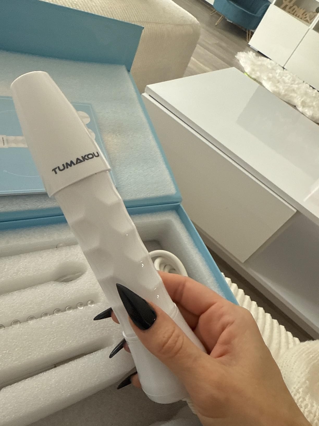High Frequency Facial Machine - TUMAKOU Portable Handheld High Frequency customer photo 2