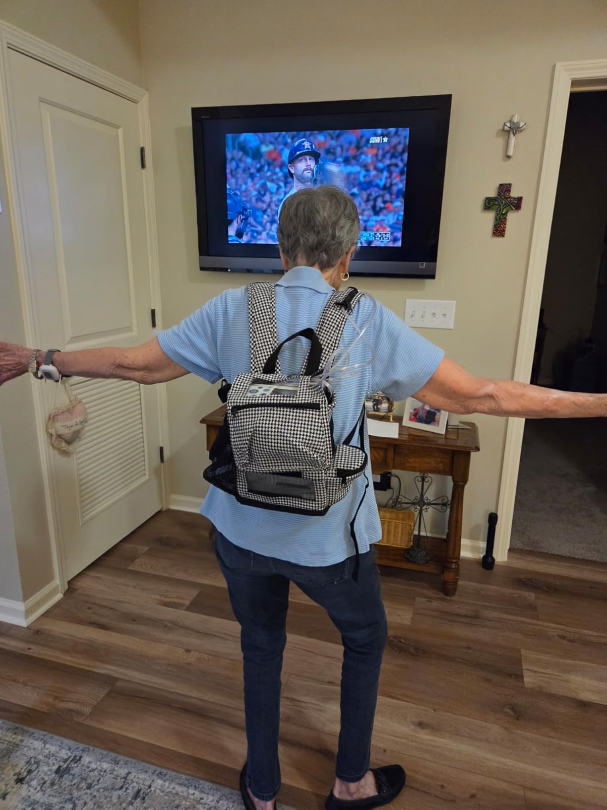 O2TOTES Backpack Fit for Inogen One G5 & Rove 6, Zippered Bottom customer photo 1