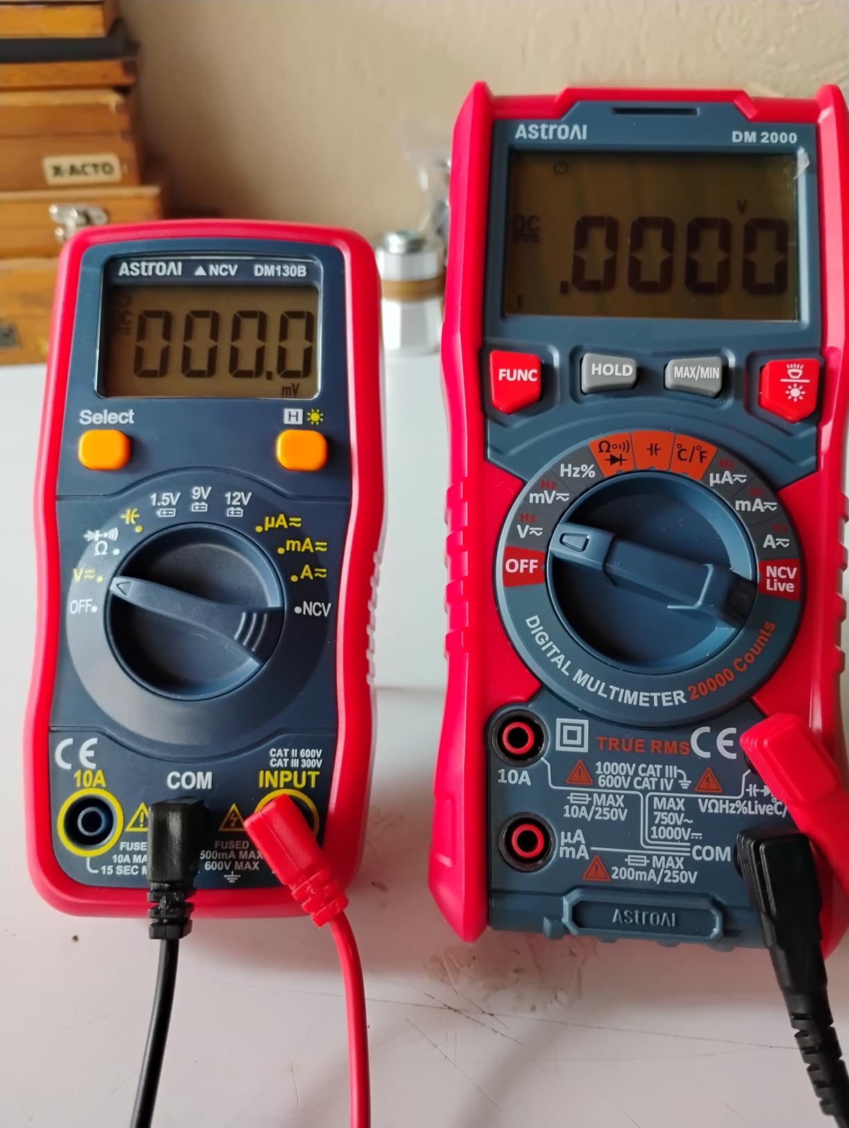 AstroAI DM130B Multimeter, 4000 Counts, Auto-Ranging, Capacitance Testing customer photo 2